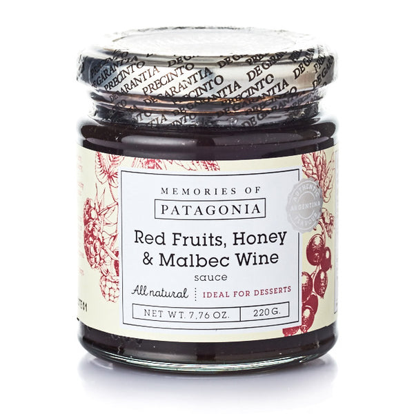 Red Fruits, Honey, and Malbec Wine Sauce