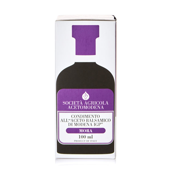 Condiment with Balsamic Vinegar of Modena MORA Blackberry