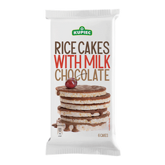 Rice Cakes with Dark/Milk Chocolate