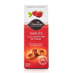 Strawberry Sablí©s Cookies